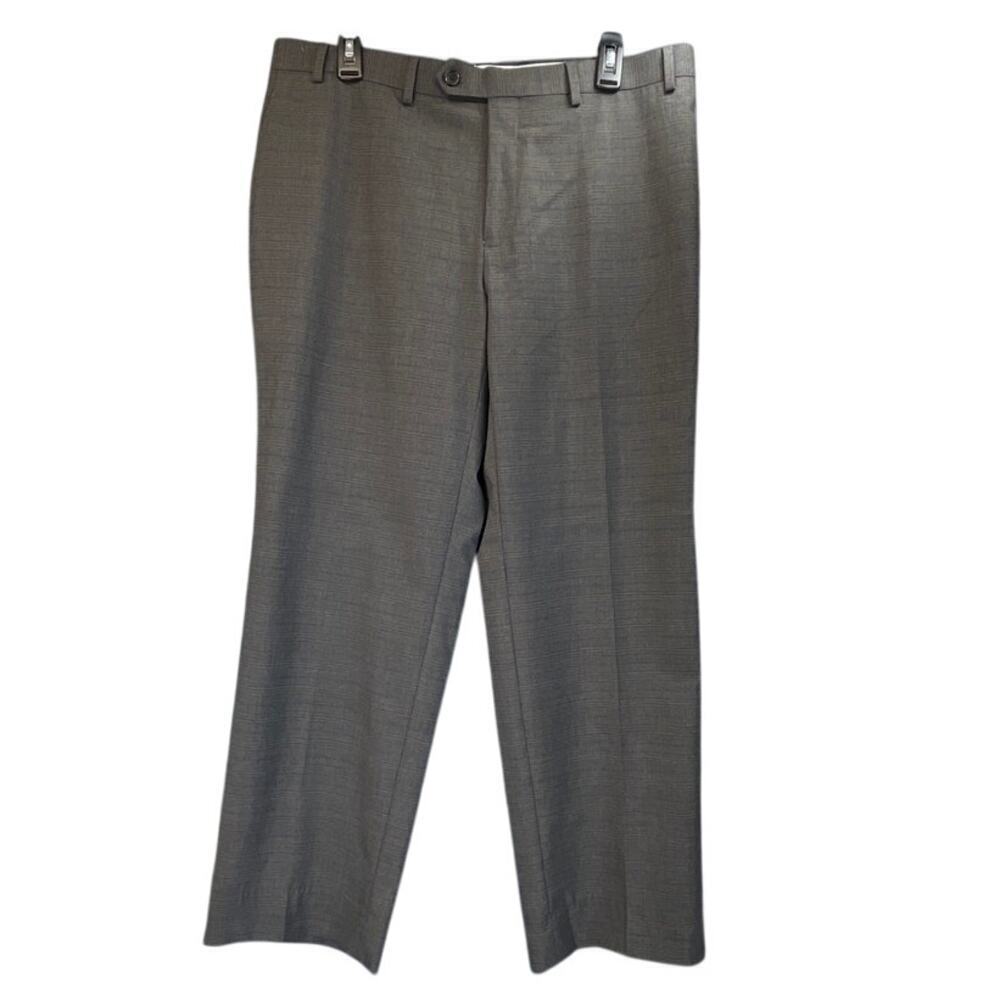 Ralph Lauren Mens Navy/Light Cream Plaid Stripes Office Wear/Wedding Guest Pants